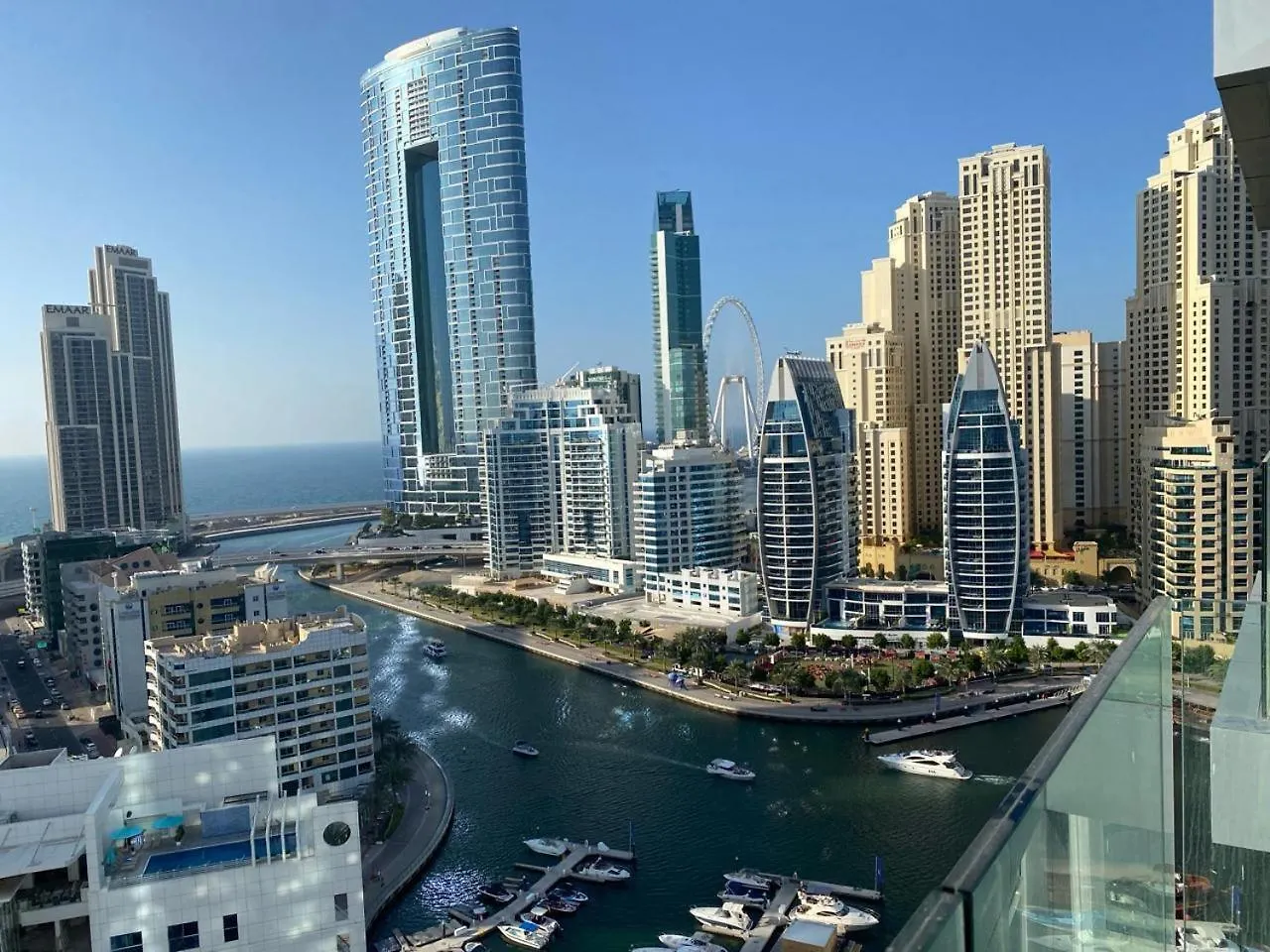 Superior Dubai Marina Studio Apartment With Fascinating Marina And Dubai Eye Views location